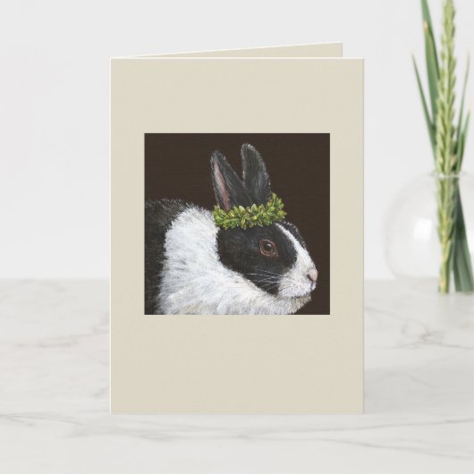 Bess the bunny card kaart (Voorkant)