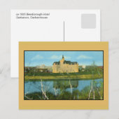 Bessborough Hotel, Saskatoon, Saskatchewan Briefkaart (Voorkant / Achterkant)