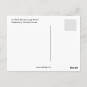 Bessborough Hotel, Saskatoon, Saskatchewan Briefkaart (Achterkant)