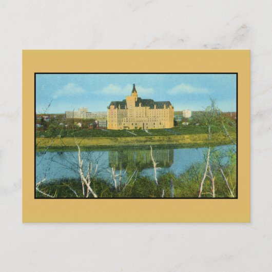 Bessborough Hotel, Saskatoon, Saskatchewan Briefkaart (Voorkant)