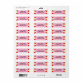 BESSELAARDE EERSTE VERJAARDAG  ETIKET (Full Sheet)