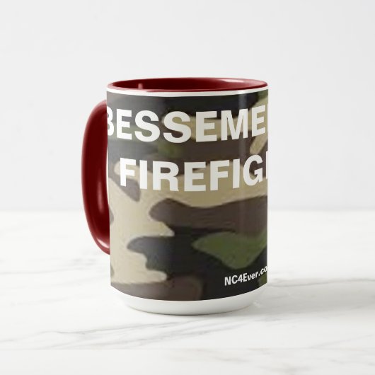 BESSEMER CITY BRANDWEERMAN CAMO MOK (Voorkant links)