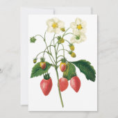  bessen aardbeien door Redoute Invitation (Voorkant)