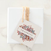 Bessen & bladeren  botanische bedankjes labels (In situ)