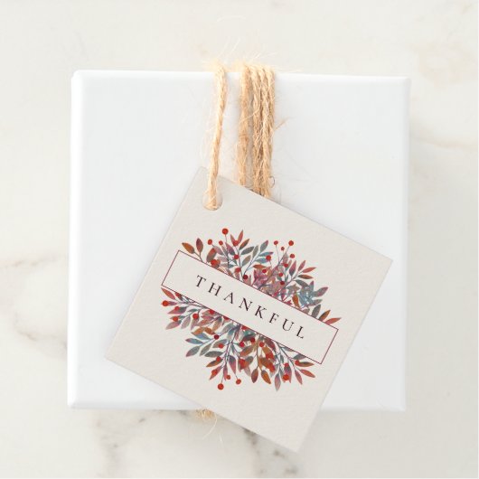 Bessen & bladeren  botanische bedankjes labels (In situ)