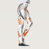 Bessen, bladeren waterverf, inktillustratie, naad leggings (Rechts)