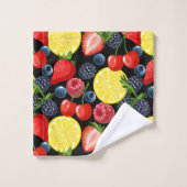 Bessen & Citrus Bliss Bad Handdoek (Wasdoekje)