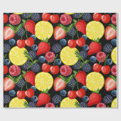 Bessen & Citrus Delight Cadeaupapier (Vlak)