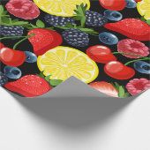 Bessen & Citrus Delight Cadeaupapier (Hoek)