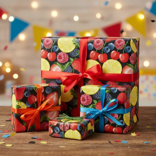 Bessen & Citrus Delight Cadeaupapier