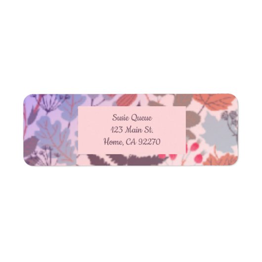  bessen en bladeren botanische etiketten (Voorkant)