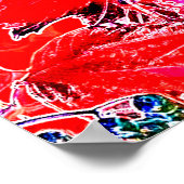 BESSEN EN BLADEREN POSTER (Hoek)