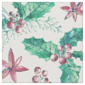 Bessen en bloemen stof (Close Up)