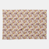 Bessen en bloemen theedoek (Horizontaal)