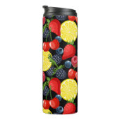 Bessen en citrusschijfjes thermosbeker (Geroteerd rechts)