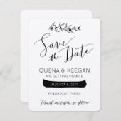 Bessen en Kano Red de Dag Save The Date (Voorkant / Achterkant)