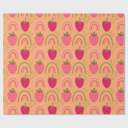 bessen helder inpakpapier (Vlak)