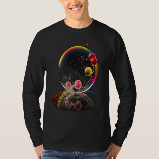 Bessen in zeepbel vruchten t-shirt (Voorkant)