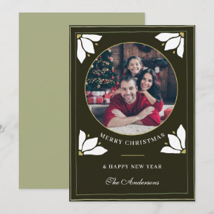  bessen kerst Familie Fotokaarten Feestdagenkaart
