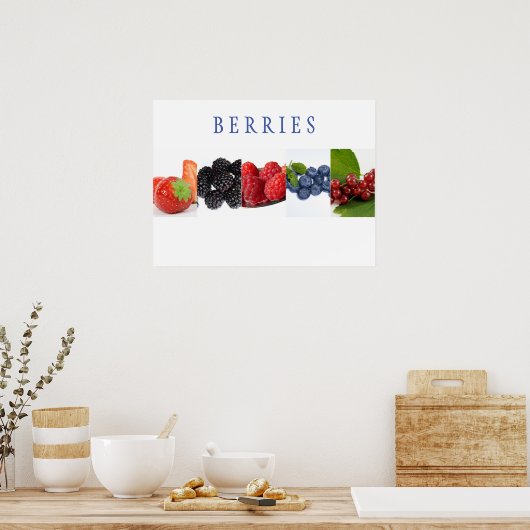 Bessen Keuken Kunst Poster (Keuken)