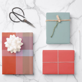 Bessen & Mint Inpakpapier Plat Vellen Set van 3