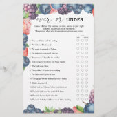 Bessen - Over of onder bruidsfeest spel (Voorkant)