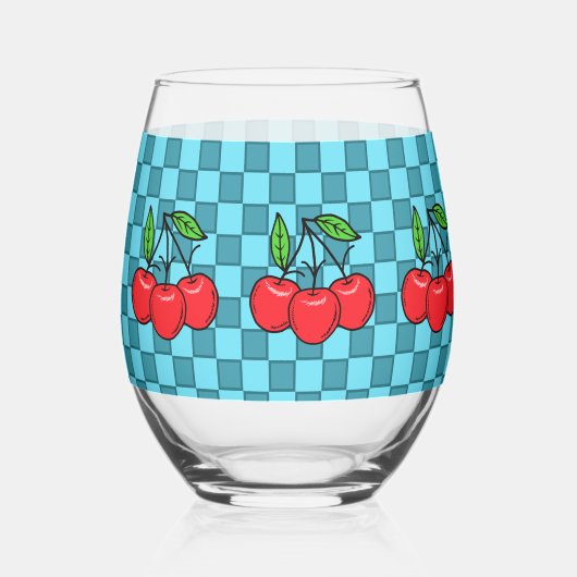 Bessen Wijnglas Zonder Voet (Voorkant)