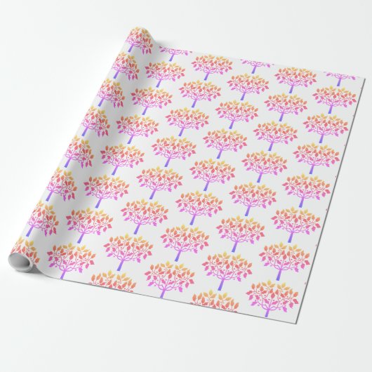 bessenboom cadeaupapier (Uitgerold)