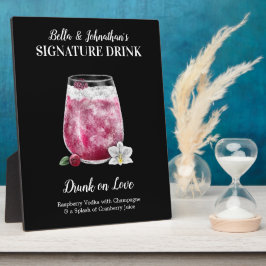 Bessendrank PERSONALISEER DIT Signaturedrank Fotoplaat
