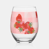 Bessendrinkservies 🍓 wijnglas zonder voet (Rechts)