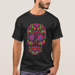 Bessengeest Suiker Skull Aardbei Braam Blauwe Bes T-shirt