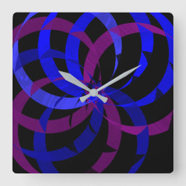 Bessenmixing Geometrische Wandklok