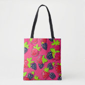 Bessenplek: Zoet Ontwerp Tote Bag (Voorkant)