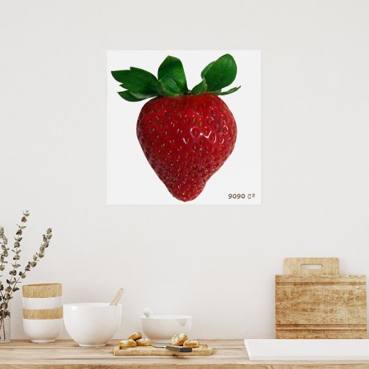 Bessenposter Poster (Keuken)