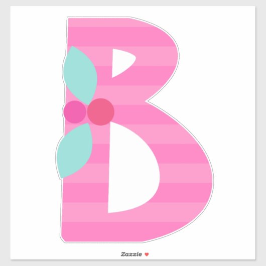BESSENROZE -B- STICKER (Vel)
