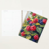 Bessenstruik Framboos Braambessen Aquarel Fruit Planner (Display)