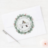 Bessentangretouradressticker Ronde Sticker (Envelop)
