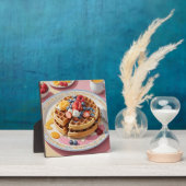 Bessenvafelbenodigdhedenbord Fotoplaat (Insitu)