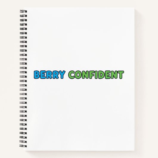 Bessenvast – Leuke Aardbeien Strakke Design Notitieboek (Voorkant)