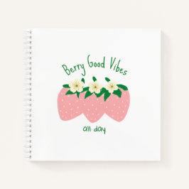 Bessenvibes de hele dag notitieboek