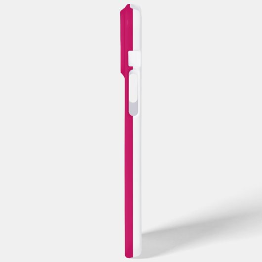 Bessenvlekken en witte monogramstrepen Case-Mate iPhone case (Achterkant / Links)