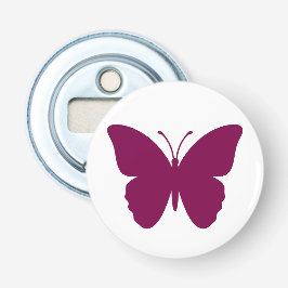 Bessenvlinder Button Flesopener