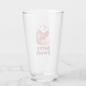 Bessenvreugd: Bunny Girl Aardbeientaart Glas (Achterkant)