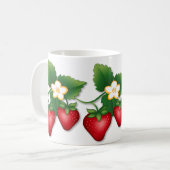 Bessenvreugde Ik hou van aardbeien Koffiemok (Voorkant links)