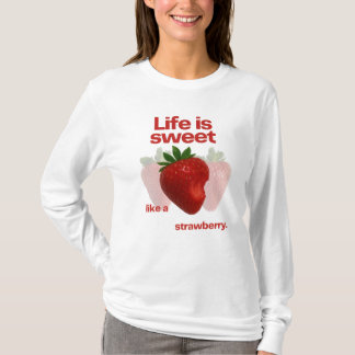 Bessenvriendelijk T-shirt Met Volledige Mouwen