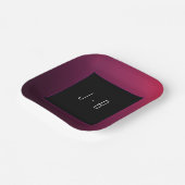 Bessenvrij minimalistisch aanpasbaar papieren bord (Gebogen)