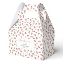 Bessenvrolijke Aardbeien Baby Shower