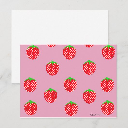 Bessenvrolijke Zomer Briefkaart (Voorkant / Achterkant)