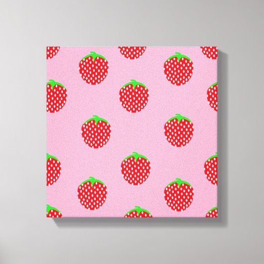 Bessenvrolijke Zomer Canvas Afdruk (Voorkant)