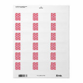 Bessenvrolijke Zomer Etiket (Full Sheet)